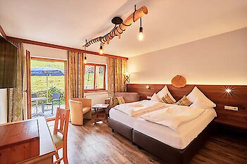 Zimmer im Motorradhotel Philippsreut